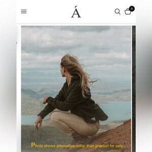 ANIAN - The Modern Melton Wool Shirt-banded collar